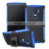 For LG G4 Smartphone Case Cover, PC Silicone Shockproof Stand Case for LG G4 Mobile Phone thumbnail-4