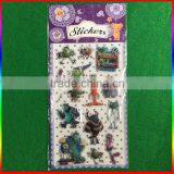 Embossed PVC Stickers Cartoon Figure Stickers With Silver Range thumbnail-1