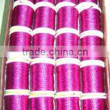 Fly Tying Tackle Round Tinsel Fuschia
