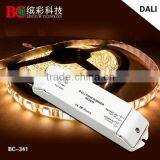 BC-341 DC12V-48V one channel DALI Dimming Driver for Single Color led dali dimmer