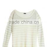 15JWL0219 Woman Linen Material Summer Sweater