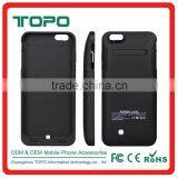 4200mAH Mobile Phone External Battery Backup Charger Case Pack Power Bank for IPhone 6 6s Plus thumbnail-5