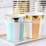 Candy Stripes party tableware Scalloped Stripe Party Cups