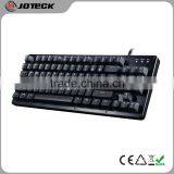 87 Keys Led Backlight Metal Mechanical Keyboard