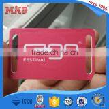 MDWW39 Popular Nfc Fabric Woven Textile Concert Bracelet for One Time Use Factory Price