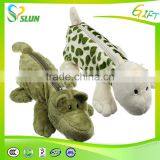 Cartoon Plush Zippered Pencil Bag thumbnail-4