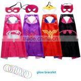 Superhero Girl Capes and Masks Set of 4 Styles & Toy thumbnail-1