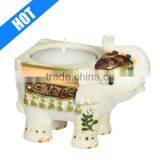 Customized Hand Crafted Painted Decorative Elephant Candle thumbnail-1