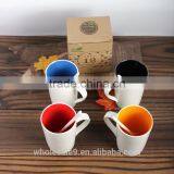 Double Wall Ceramic Chirp Thermal Travel Mug 12 OZ thumbnail-5