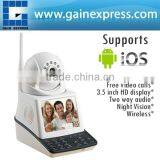 Websitecam Multi-function IR-Cut Night Vision 10m Dome P2P Network Wireless Security IP Camera/ Wifi Camera thumbnail-1