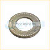 China professional manufacturing galvanized serrated lock washer