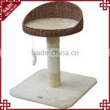 Factory Supply Handcraft Tall Cat House With Toy Wholesale Cat Trees thumbnail-1