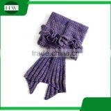 Best Christmas Gift Soft Fiber Baby Kids Children Knitted Crochet Mermaid Blanket Tail thumbnail-2