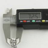 Hollow Oval Shape Long Tube Accessories 925 Silver Beads thumbnail-4