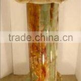 BEST MULTI GREEN ONYX PEDESTALS thumbnail-1