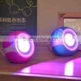 Portable CE and RoHS approved Shenzhen factory direct sale rechargeable remote control indoor decoration light