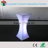 Led Square Cocktail /tea/ Coffee Table With Light thumbnail-3