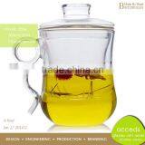 Outside Protable Borosilicate Colorful Glass Coffee Pot thumbnail-5