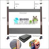 WPC Wall Fence Panel for Composite Fence Better Than Plastic Fence Panel thumbnail-2