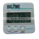 Plastic LCD digital kitchen timer/electronic countdown timer