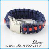 Wholesale Outdoor Survival Paracord Bracelet Weaves Patterns thumbnail-1
