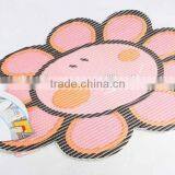 Sunflower Shaped Printed EVA Anti Slip Bath Mat thumbnail-4