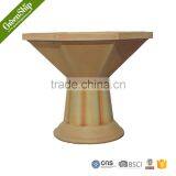 Sculpture Bird Bath Pot With Superhigh Heeled Base thumbnail-3