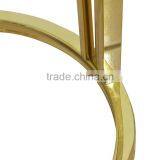 Golden Stainless Steel Plant Stand Pot Stand With Marble Top thumbnail-5