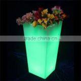 32 Inches High LED Flower Vase / Glowing Planter Pot With CE ROHS SGS Approved
