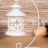 Morden Outdoor Metal Luminous Lanterns in Whitecolor Candle Holder thumbnail-6