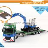 Hot Sale 1:50 Metal Toy Truck and Trailer With EN71,trailer Truck From China ZDC185232 thumbnail-2