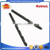 4mm Nano Titanium Coating Straight Shank Hss Twist Drill Bits Cobalt Fully Ground Black Finish Drilling Metal Forged Alloy