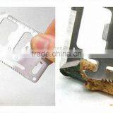 New Multifunction Indoor & Outdoor Knife Business Card Functional thumbnail-4
