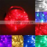 Cheap Oem 39.4FT 100 Leds Solar Power Fairy Ourdoor Garden Rope Tube String Led Light thumbnail-1