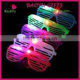 LED Party Glasses Light Up Slotted Shades Kids LED Light Glasses For Halloween thumbnail-1