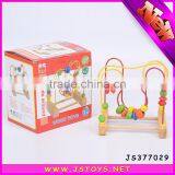 Funny Kids Wooden Toys Educational Beads Around for Children thumbnail-4