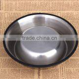 New Product Round Bottle Stainless Steel Pet Product Dog Bowl thumbnail-2