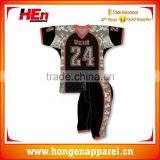Hongen Apparel Club American Football Shits , Embroidered Football Jersey thumbnail-1
