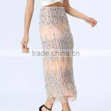 Domin Fashion Latest Beading Style Long Skirt Design thumbnail-4