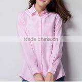 Latest Royal Oxford Fabric Women Shirt Bright Color Oxford Shirt thumbnail-2