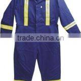 Polyester Cotton Coverall With Reflective Tape