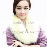 Collar-F11A Women Detachable Collar For Coat Real Fox Fur Collar thumbnail-4