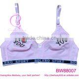 Sweet Cute Pink Bra With no Padding thumbnail-1
