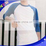 3/4 Sleeve Baseball t Shirt Wholesale thumbnail-1