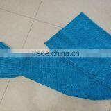 Adutls Ladies Kids Fish Scale Oyster Seamaid Mermaid Knitted Blanket thumbnail-5