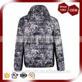 Water-wave Print Light Weight Fashion Padding Jacket for Men thumbnail-2