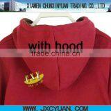 High Quanlity Custom Plain Pullover/zipper up Hoodies With Pocket Made in China thumbnail-4