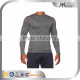 high quality dry fit nylon sport shirt fitted sport shirt gym mmucle fit design