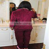 Women's Leopard Collar Plush Pyjama thumbnail-4
