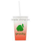 USA Made 20 oz Color Change Tumbler With Straw And Lid - Comes With Your Logo thumbnail-2